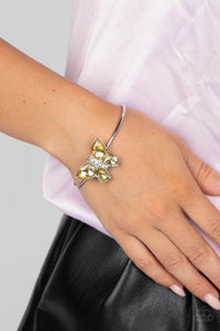 PAPARAZZI Butterfly Beatitude - Yellow BRACELETS