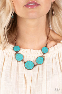 PAPPARAZZI Santa Fe Flats - Copper NECKLACE