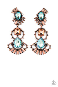 PAPARAZZI Ultra Universal - Copper EARRINGS