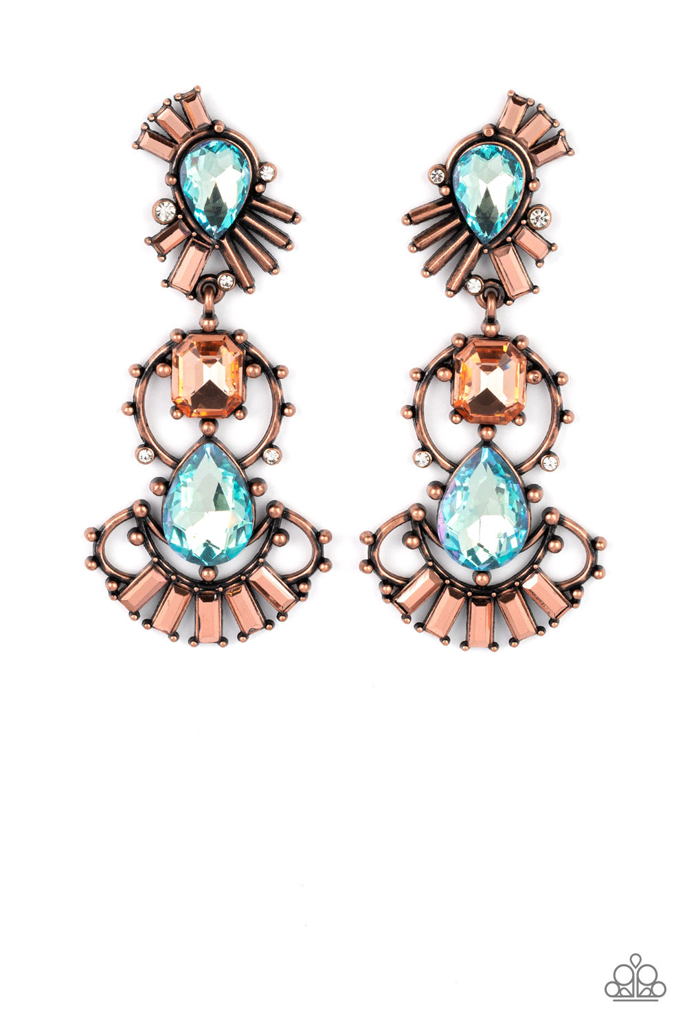 PAPARAZZI Ultra Universal - Copper EARRINGS