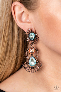 PAPARAZZI Ultra Universal - Copper EARRINGS