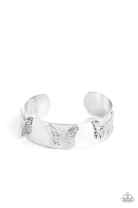 PAPARAZZI Magical Mariposas - Silver BRACELETS