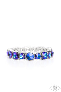 PAPARAZZI Born To Bedazzle - Blue BRACELETS