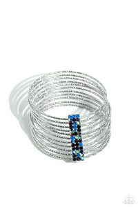 PAPARAZZI Shimmery Silhouette - Multi BRACELET