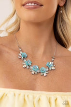 Load image into Gallery viewer, PAPARAZZI Ethereally Enamored - White/Blue NECKLACES
