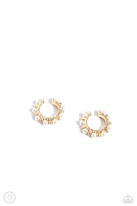 PAPARAZZI Bubbly Basic - Gold EARRINGS