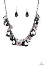 Load image into Gallery viewer, Paparazzi Necklace ~ Hurricane Season - Black
