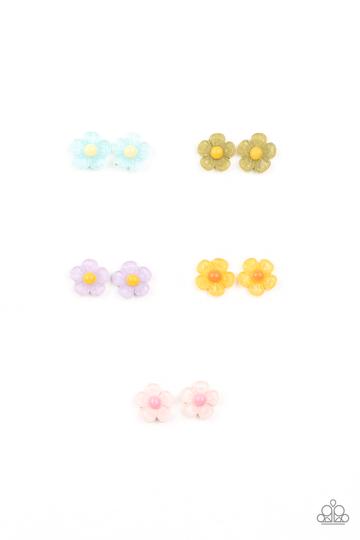 PAPARAZZI (SS) Flower Earrings