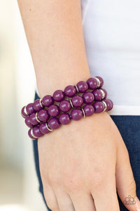 PAPARAZZI Chroma Collision - Purple - Bracelet