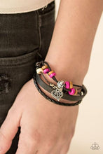 Load image into Gallery viewer, PAPARAZZI Desert Heart - Pink Paparazzi Bracelet
