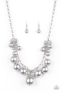 PAPARAZZI Necklace ~ Broadway Belle - Silver