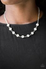 Paparazzi Necklace ~ Starlit Socials - White