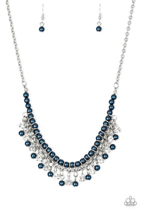 PAPARAZZI A Touch of CLASSY - Blue Necklace